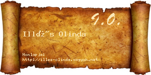 Illés Olinda névjegykártya